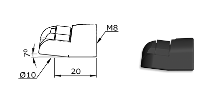 Technical drawing - EF-BS015PN